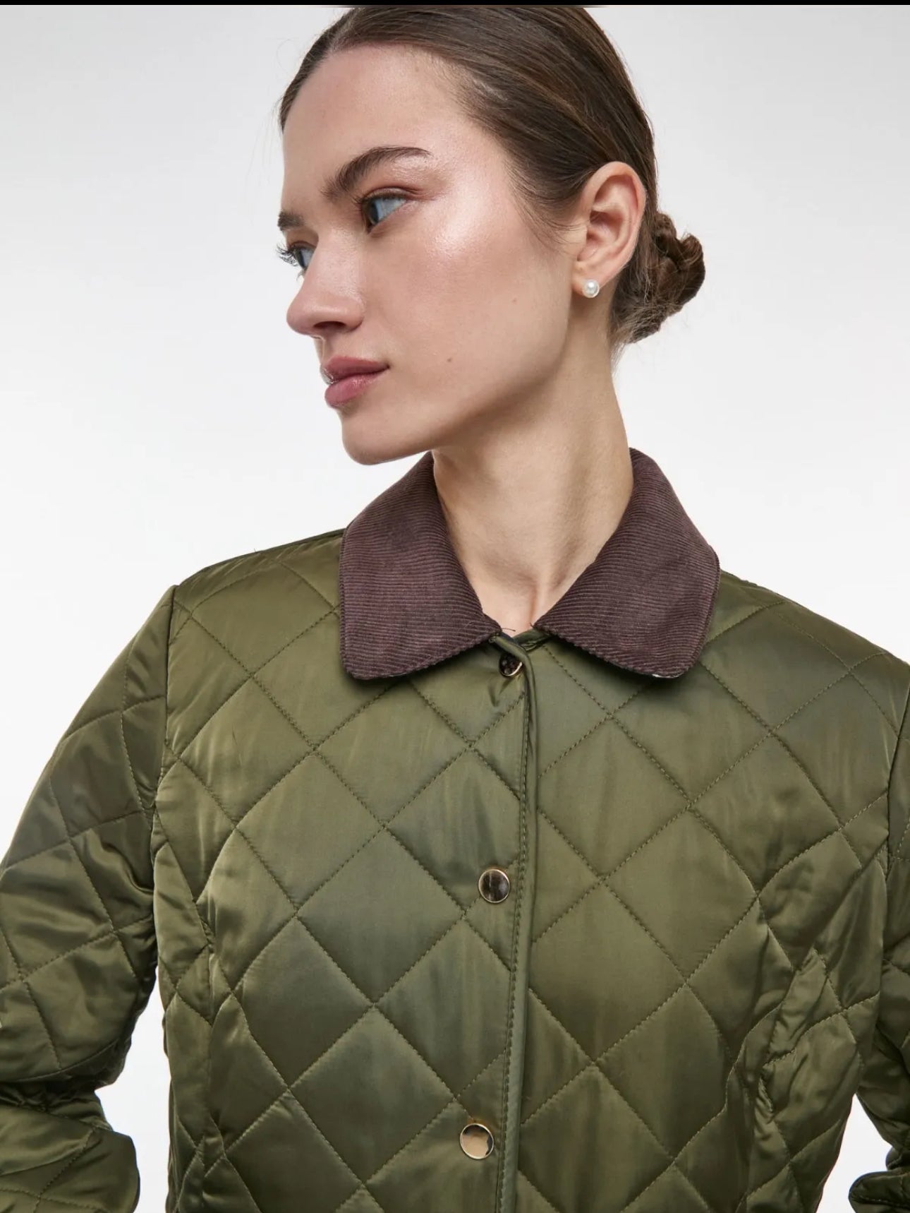 Chaqueta Enguatada Verde