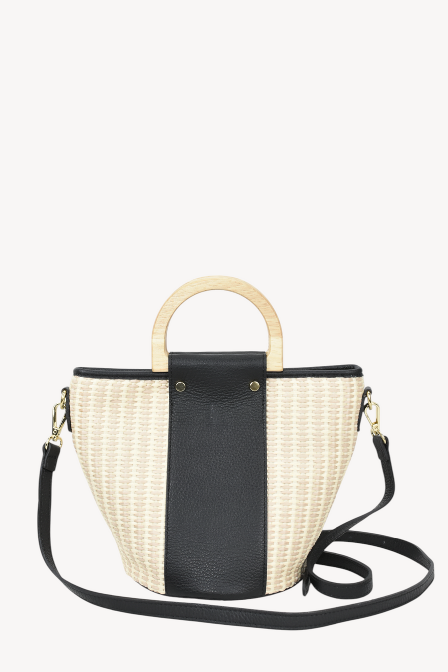 Bolso Rafía Piel August