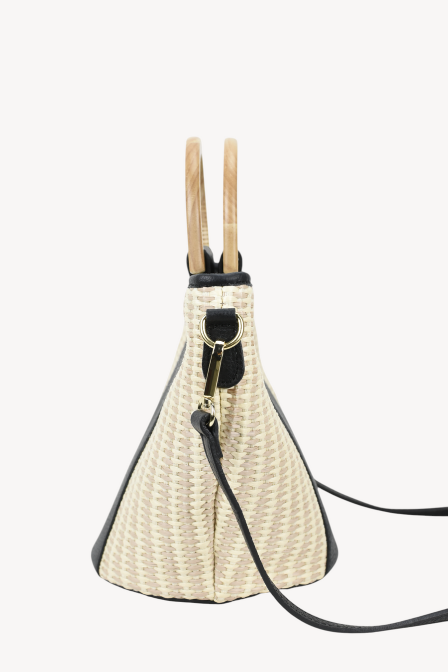 Bolso Rafía Piel August