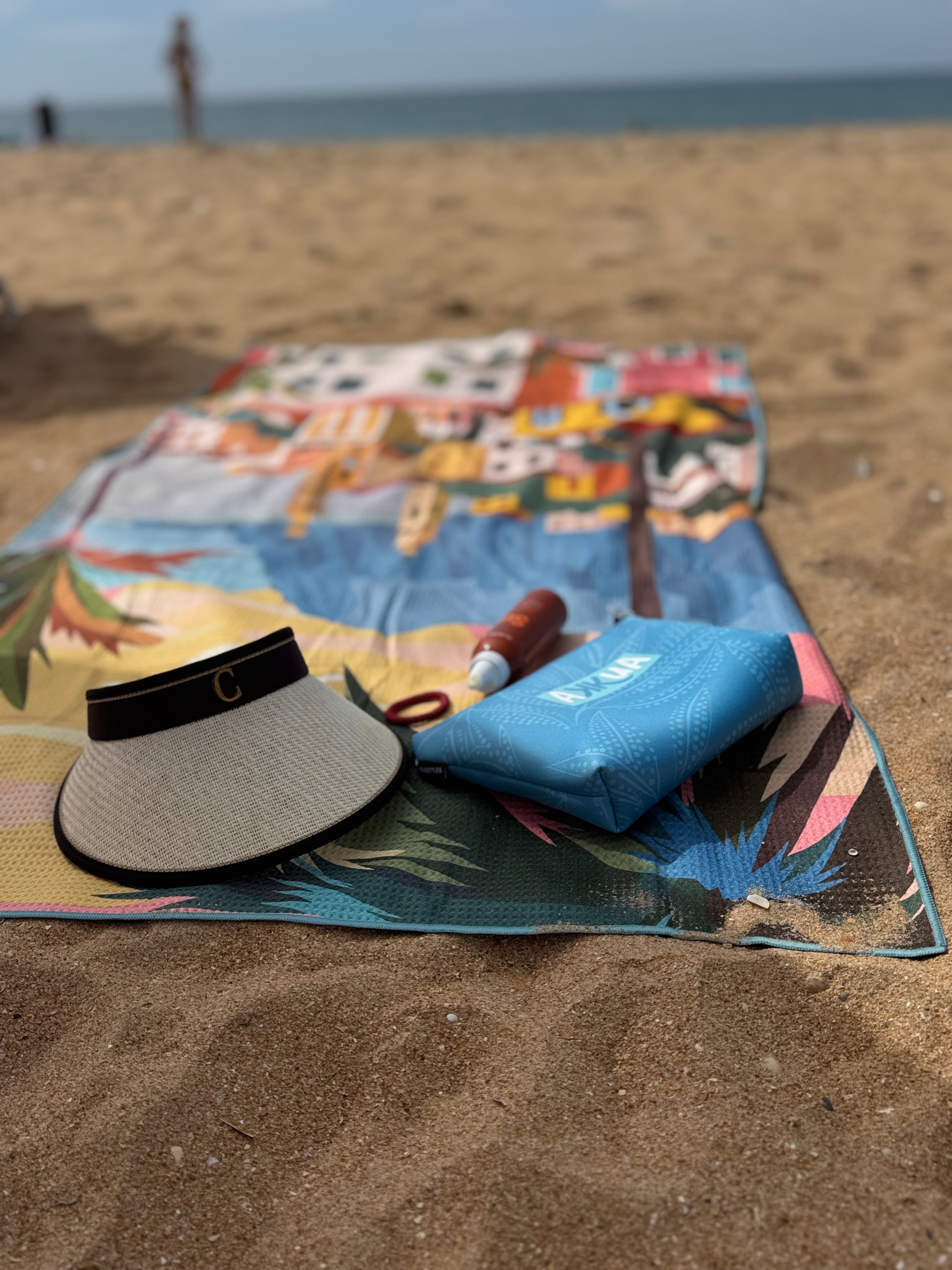 Toalla de Playa + Neceser Malibú