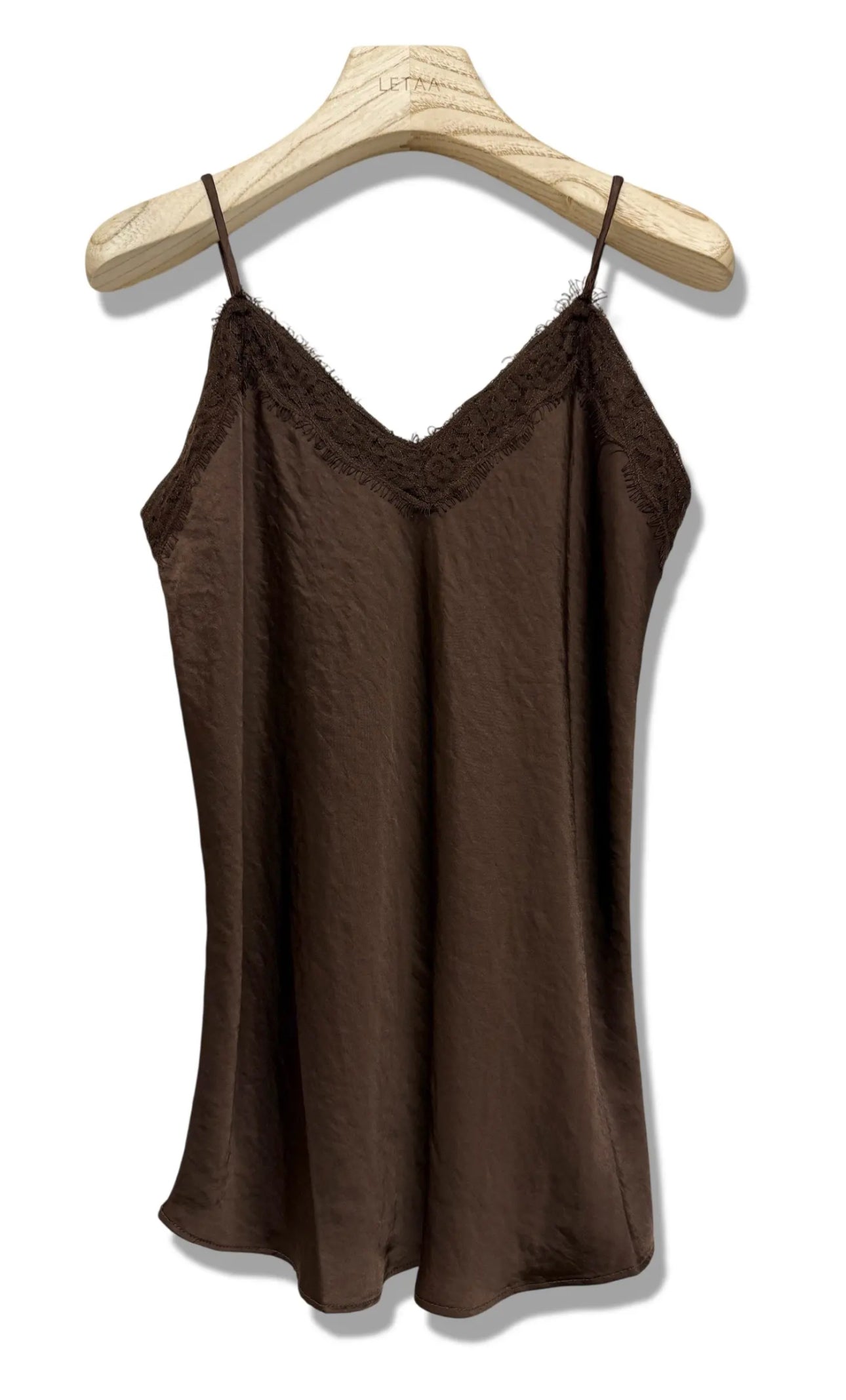 Top Lencero Marrón