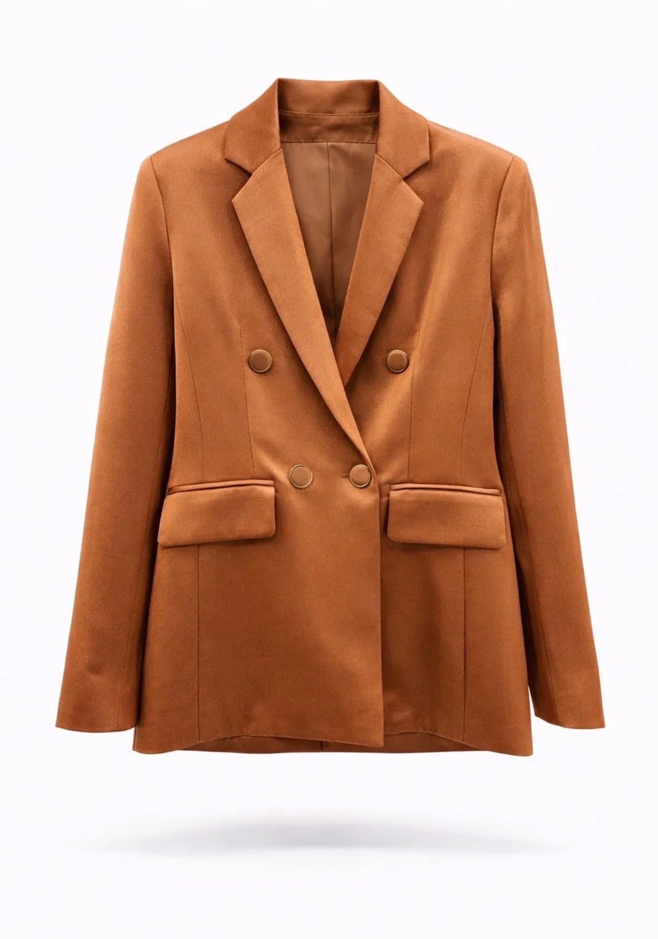 Blazer Piel de Ángel Terracota