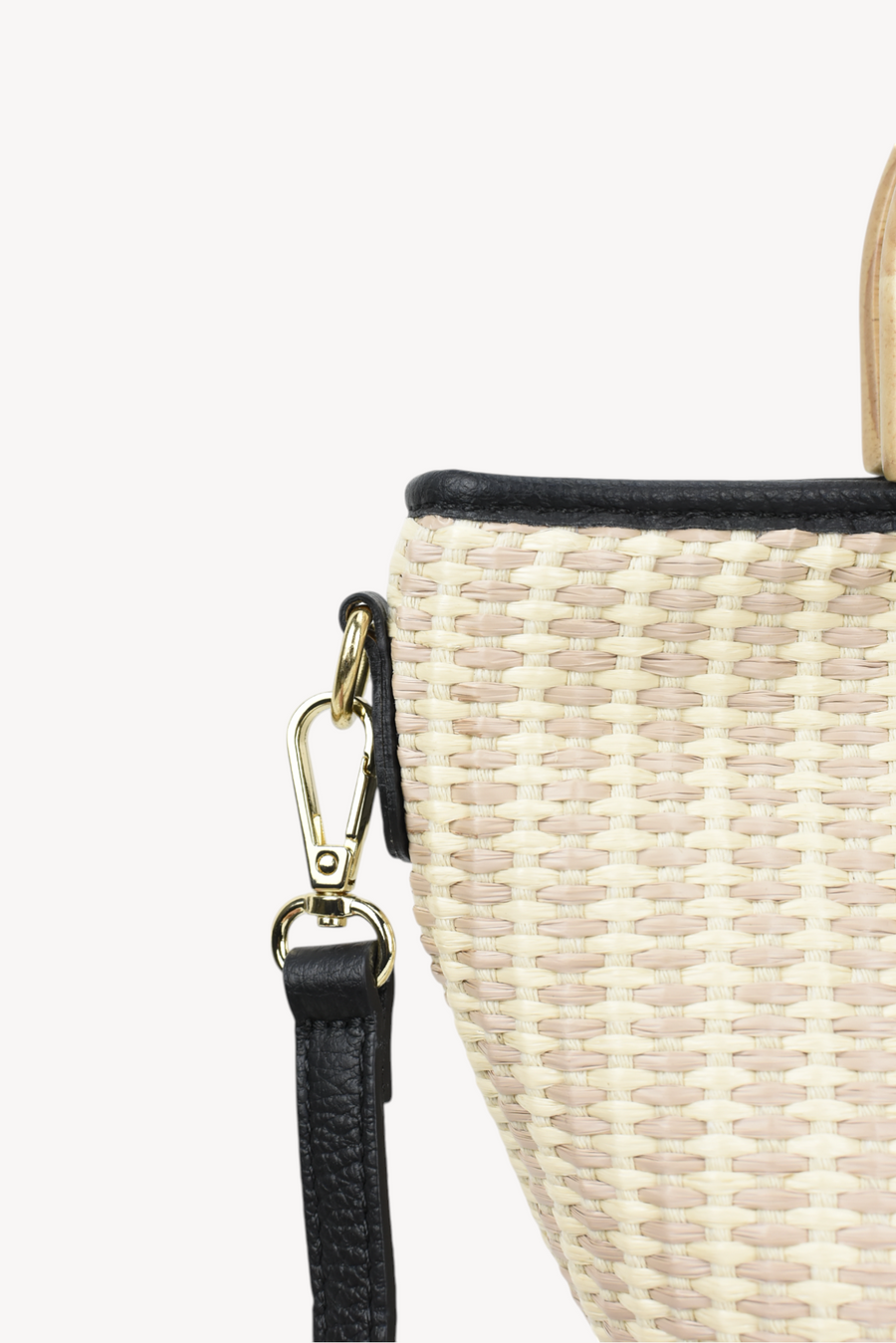 Bolso Rafía Piel August