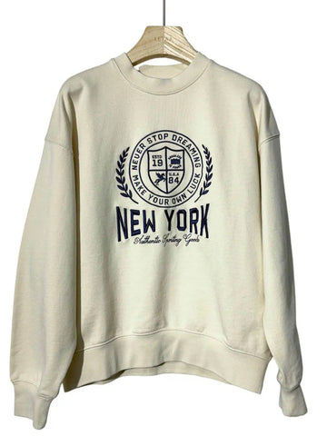 Sudadera New York Bordado