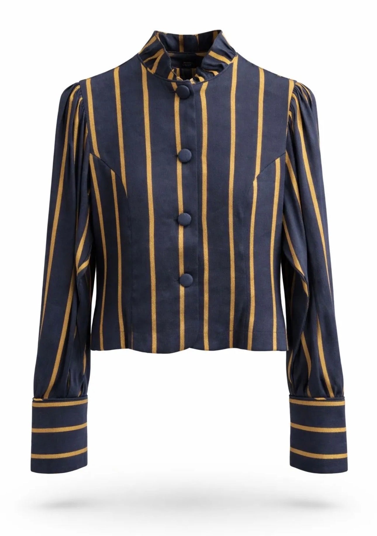 Camisa Chaqueta de Lino Marino Gold