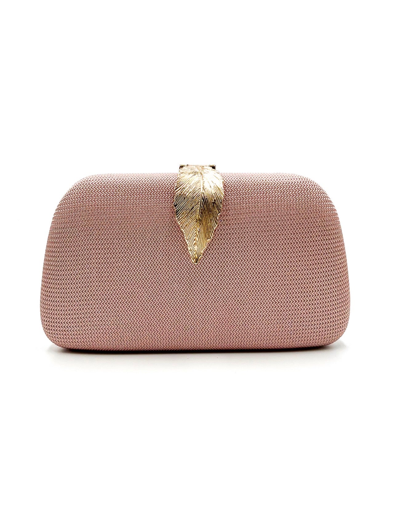 Clutch Hoja Lux Nude