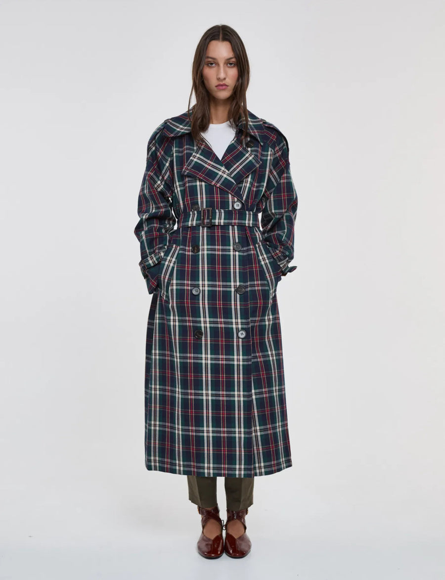 Gabardina London Marino