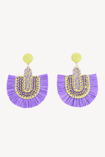 Pendientes Rafia Latido