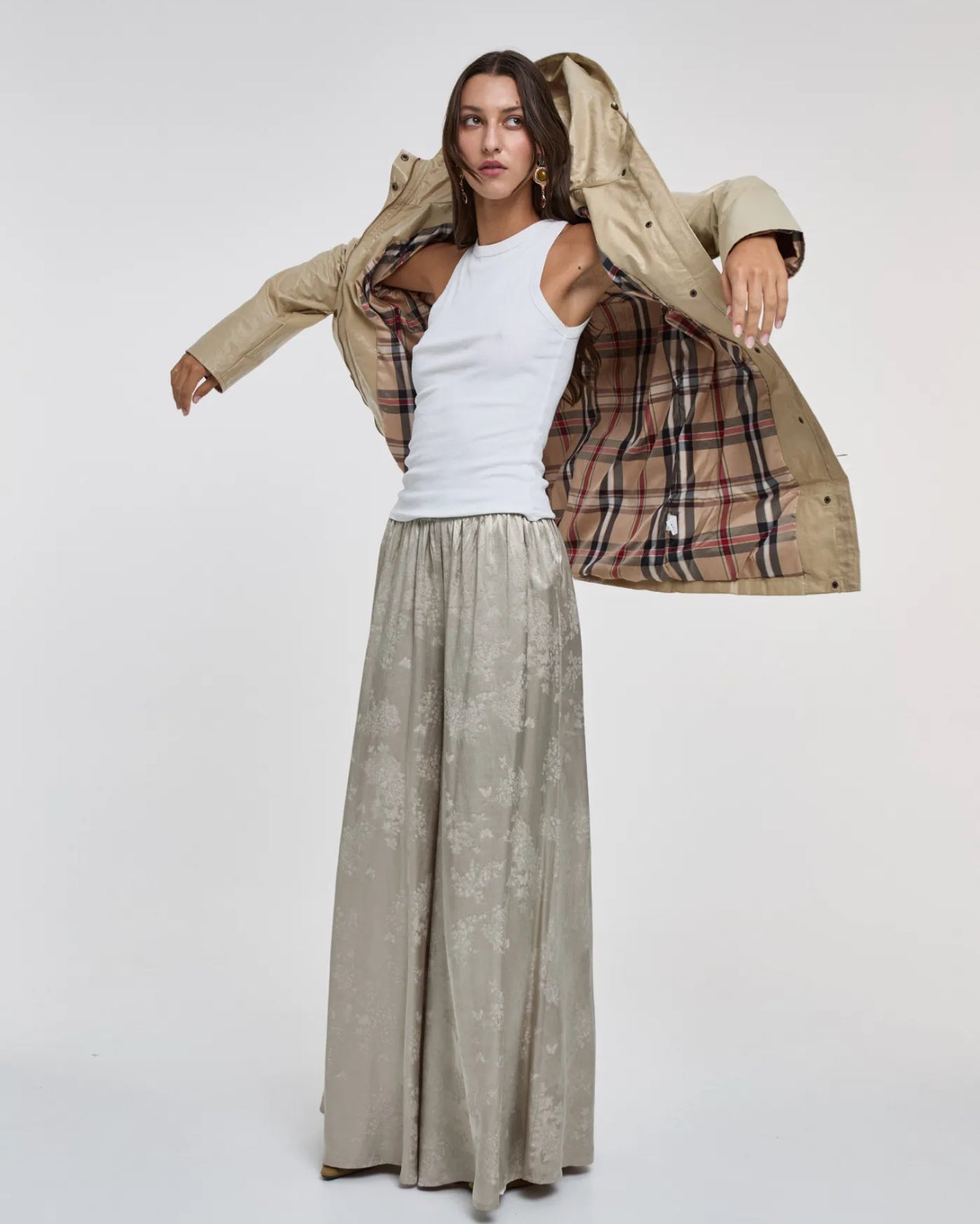 Chaqueta Chubasquero Verde