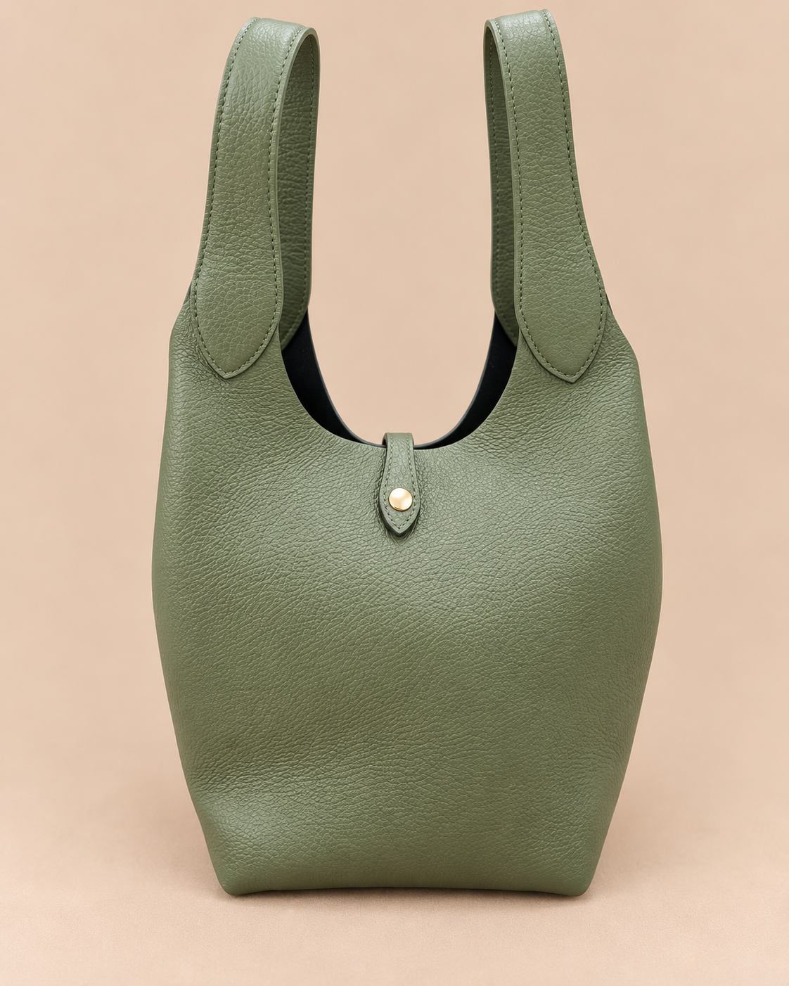 Bolso Piel Verde