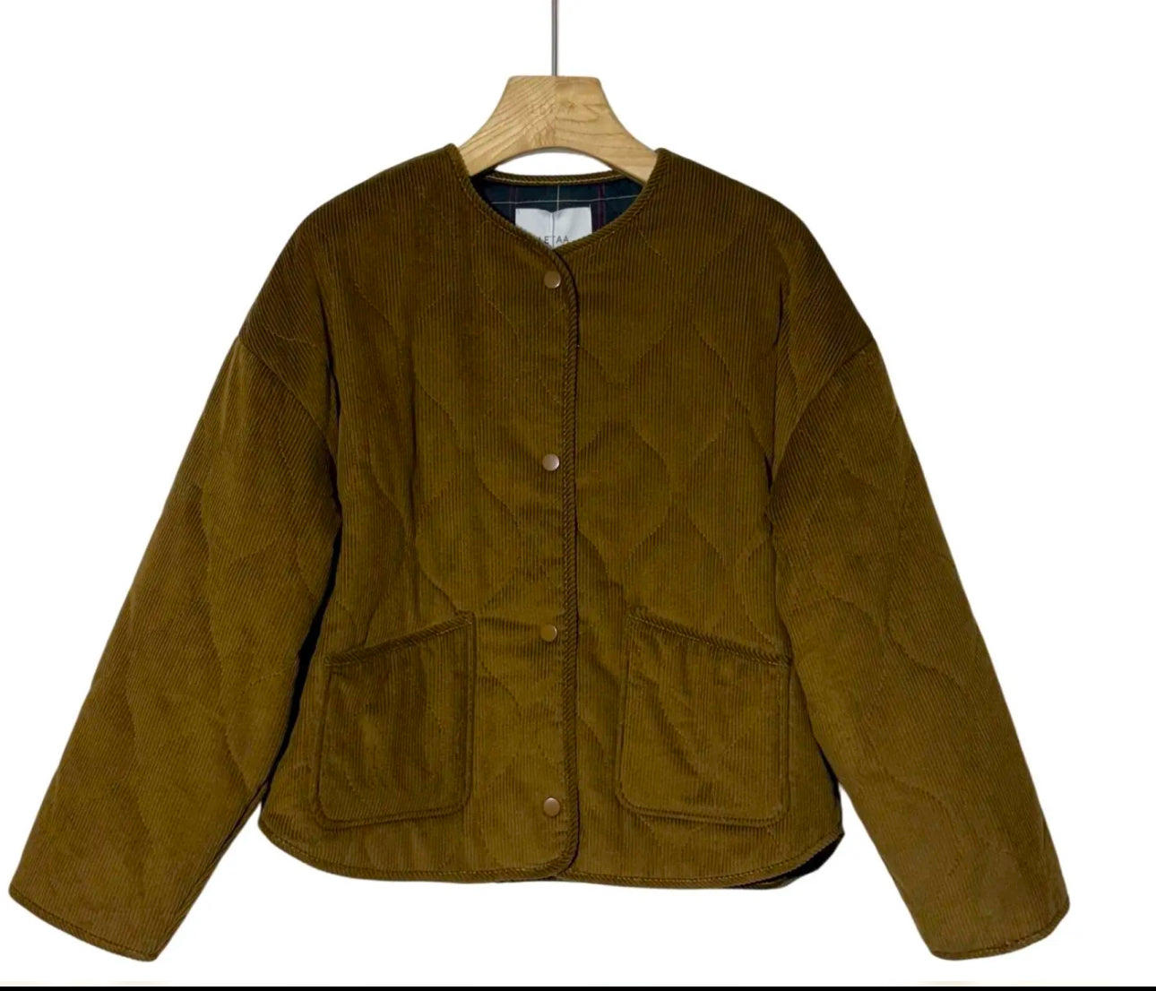 Chaqueta de Pana Aceite