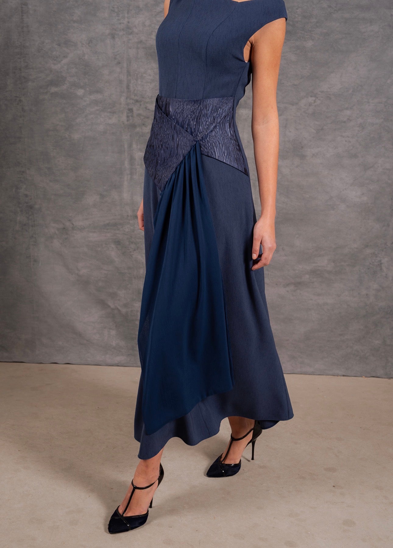 Vestido Galerie Azul