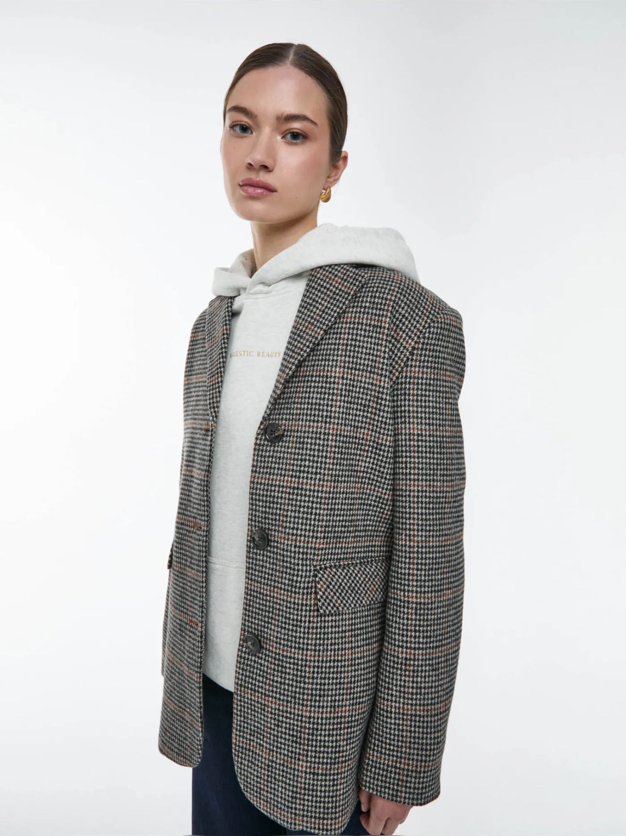 Chaqueta Cuadros Snow