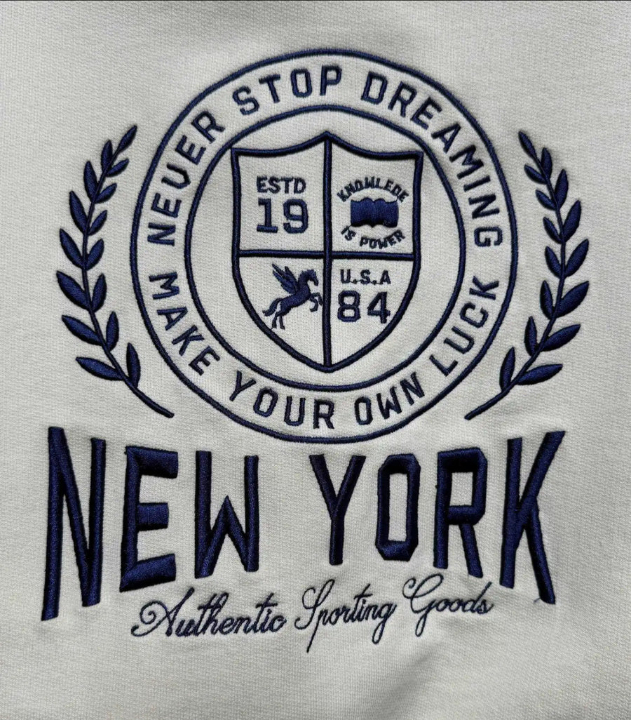Sudadera New York Bordado