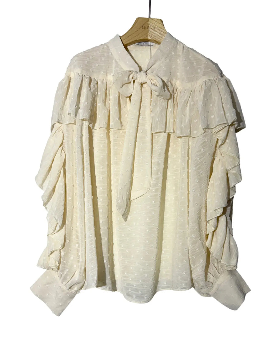 Blusa Lazo Topy Beig