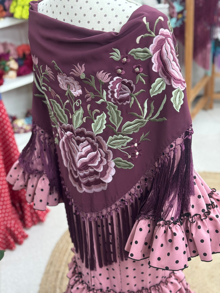 Vestido Flamenca Modelo Granada T.42