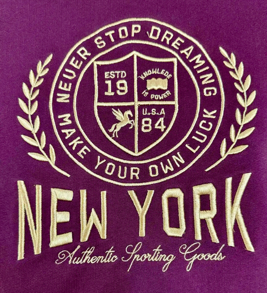 Sudadera New York Bordada