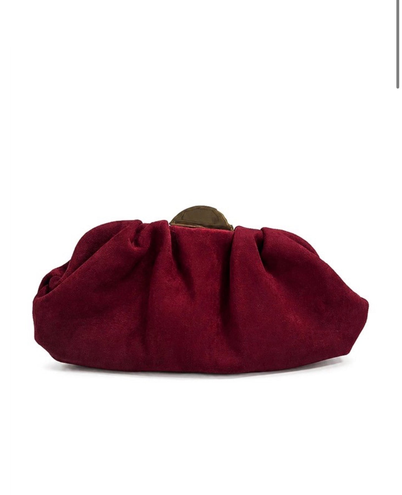 Bolso de Mano Ante Burdeos
