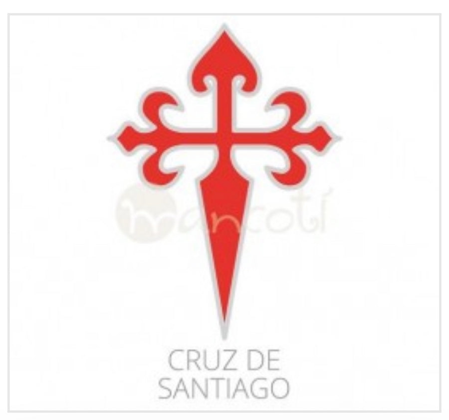 Cruz De Santiago Gargantilla Piedras Colores