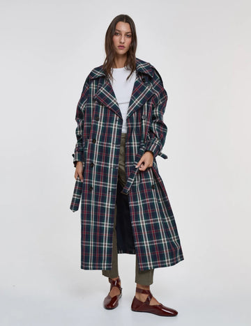 Gabardina London Marino