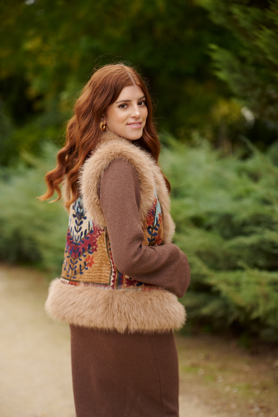 Chaleco Boho Bordado en 4 colores