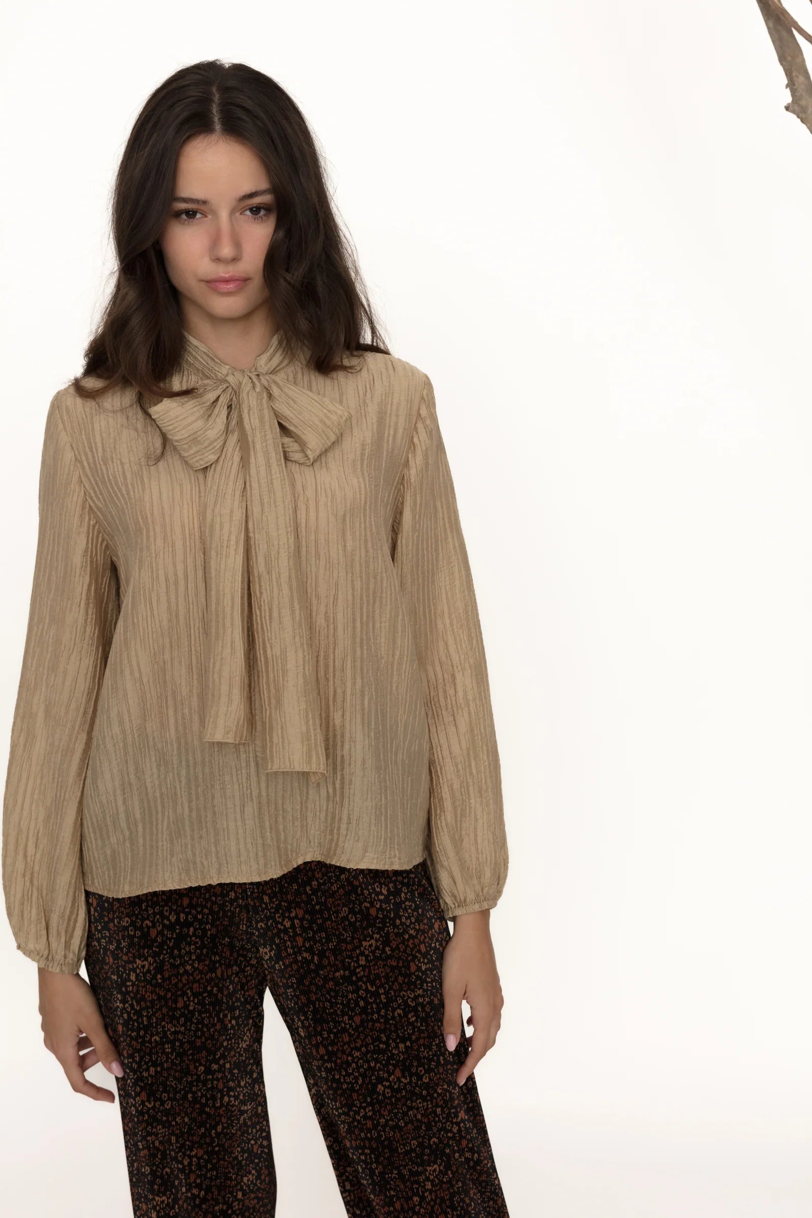 Blusa Efecto Plisado