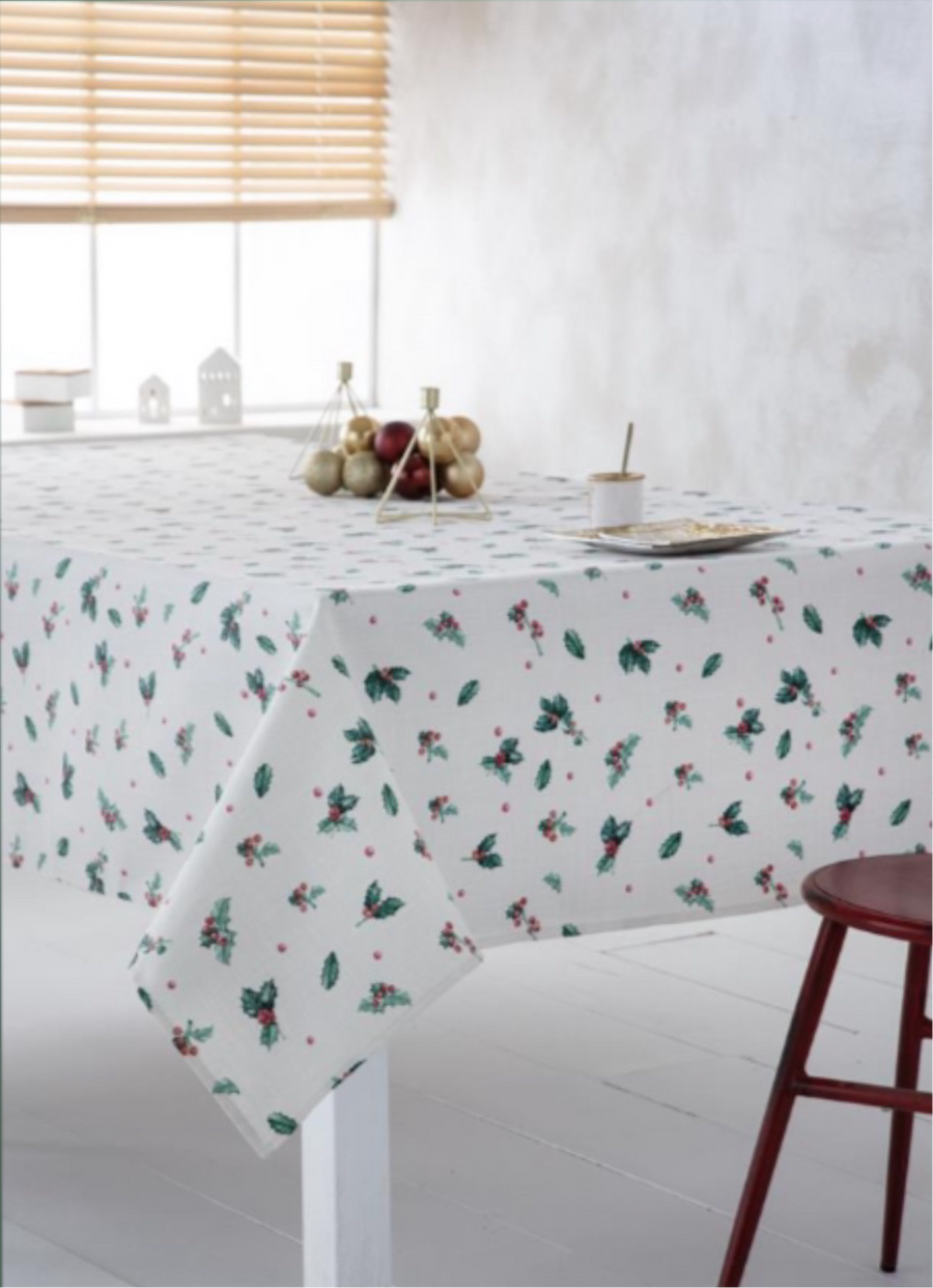 Mantel de Navidad Acebo I