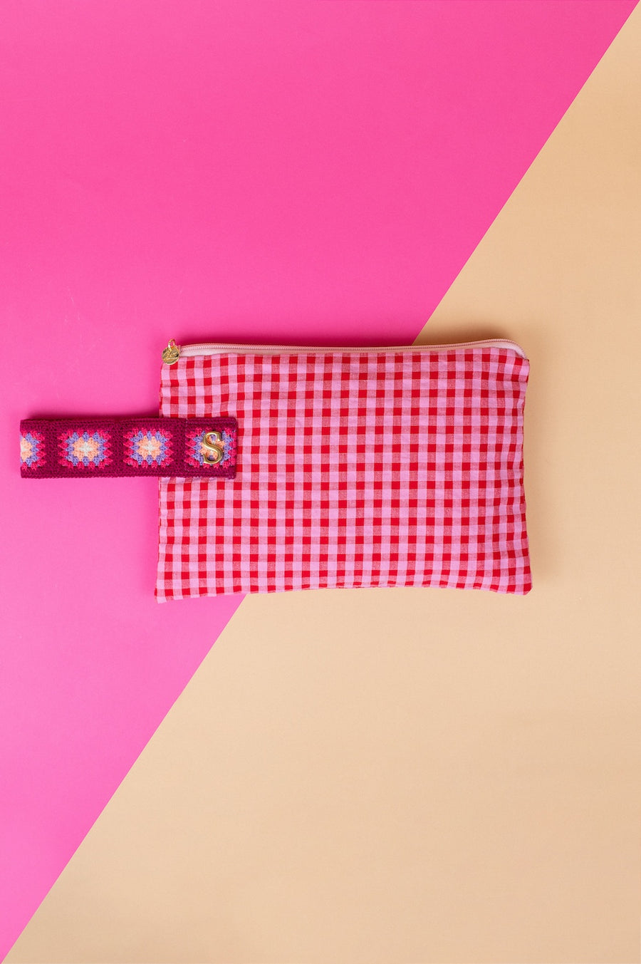 Neceser Patchwork Pink