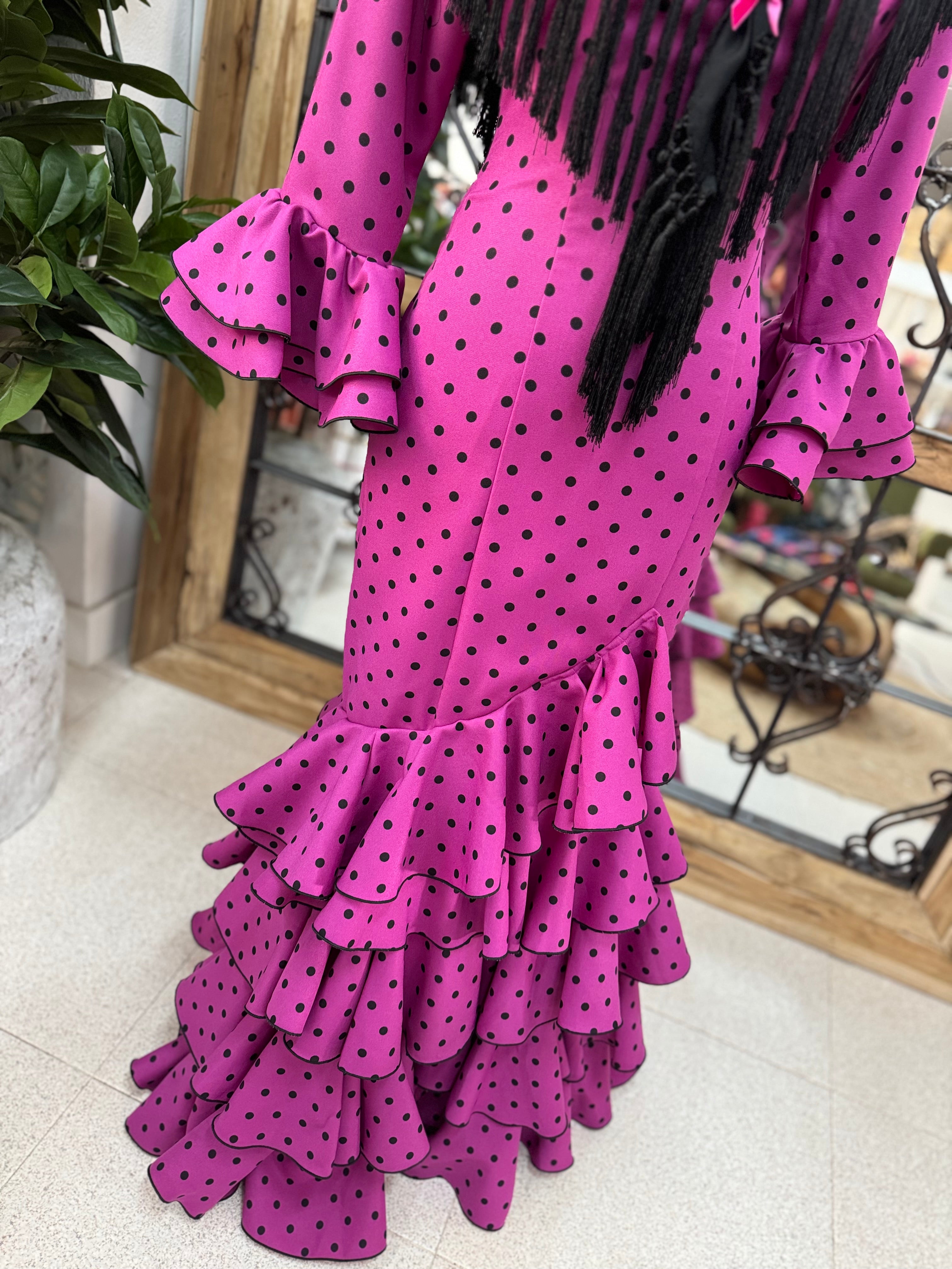 Traje de Flamenca Lola Buganvilla