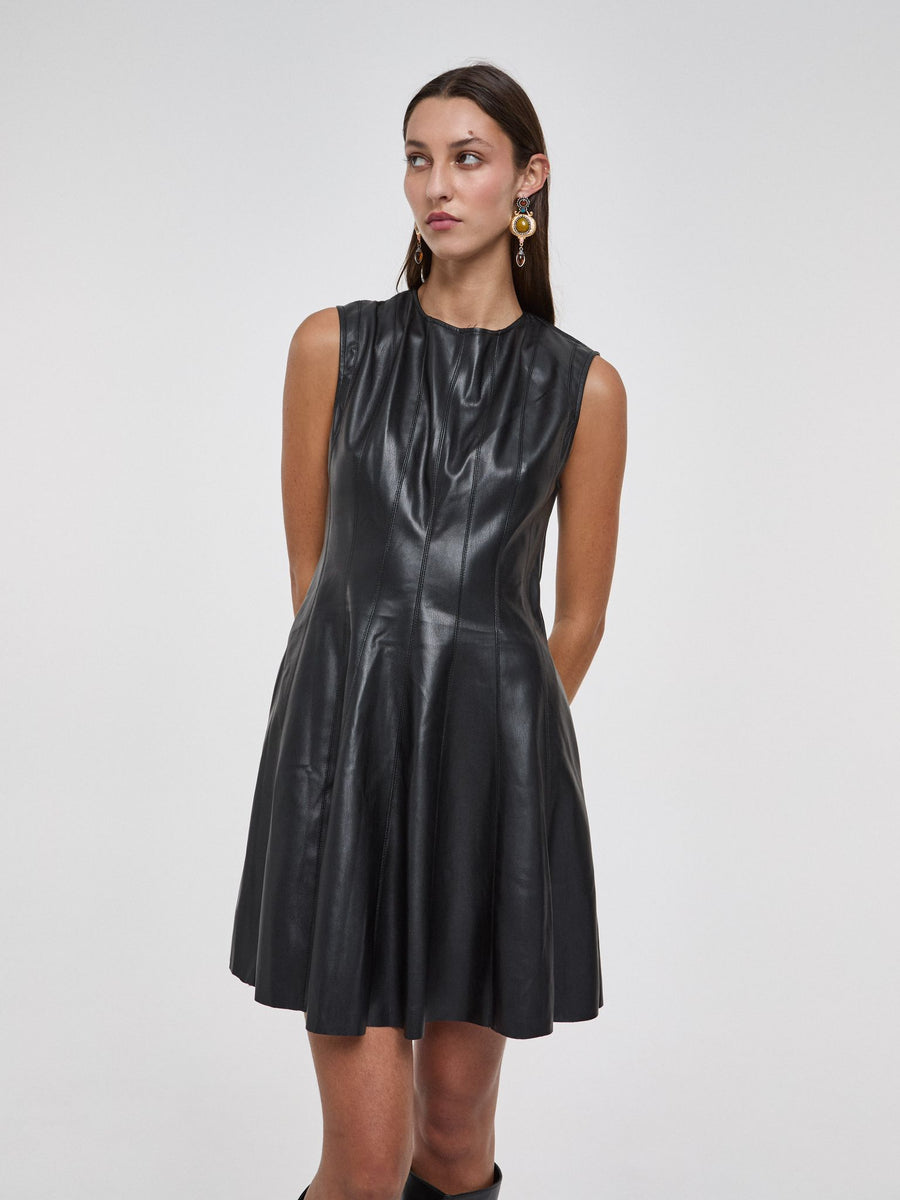 Vestido Mini Polipiel Pop