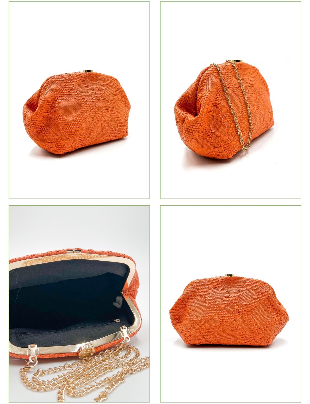 Bolso Trenzi Naranja