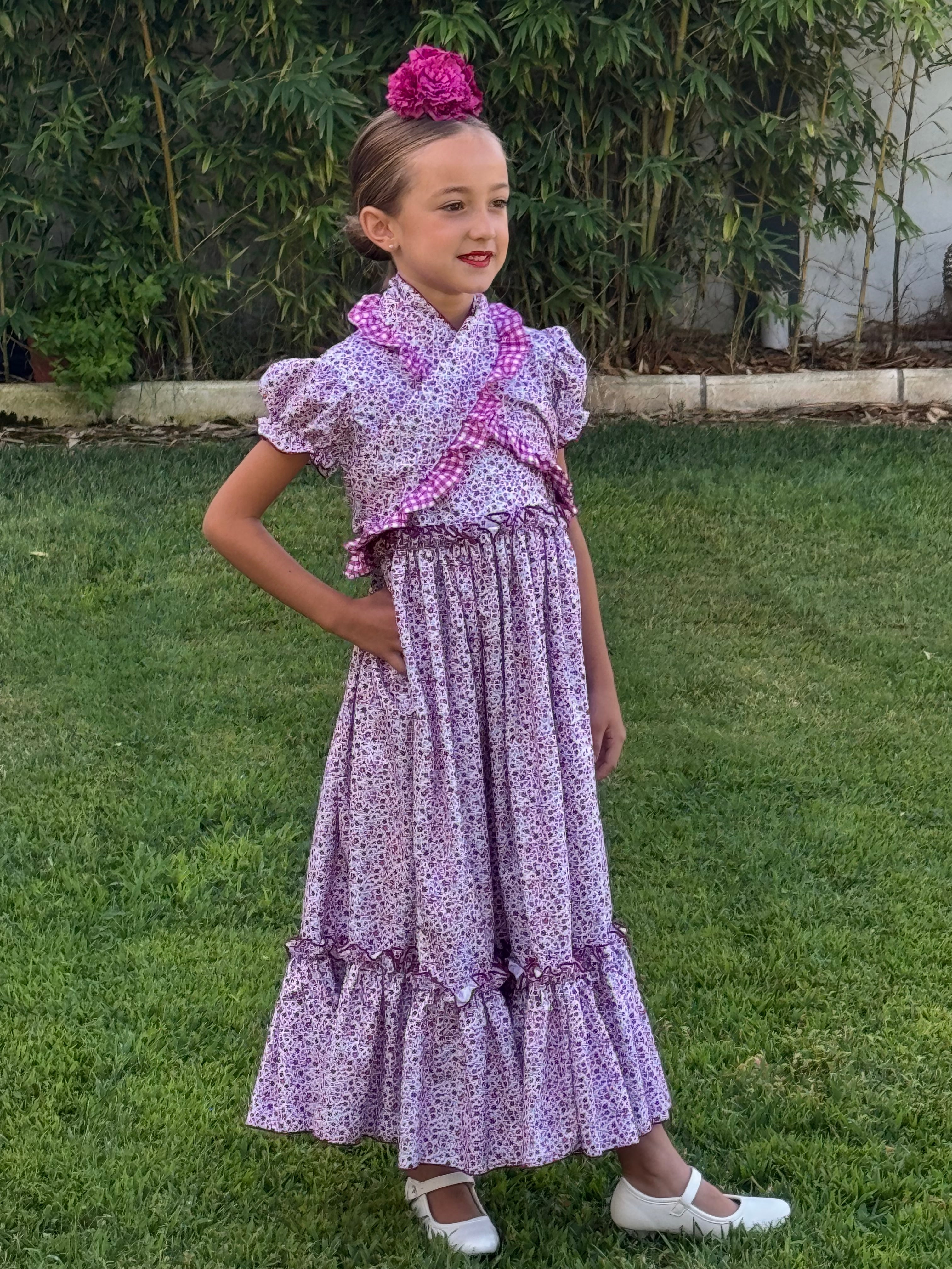 Bata Flamenca + Pico Niña Flores