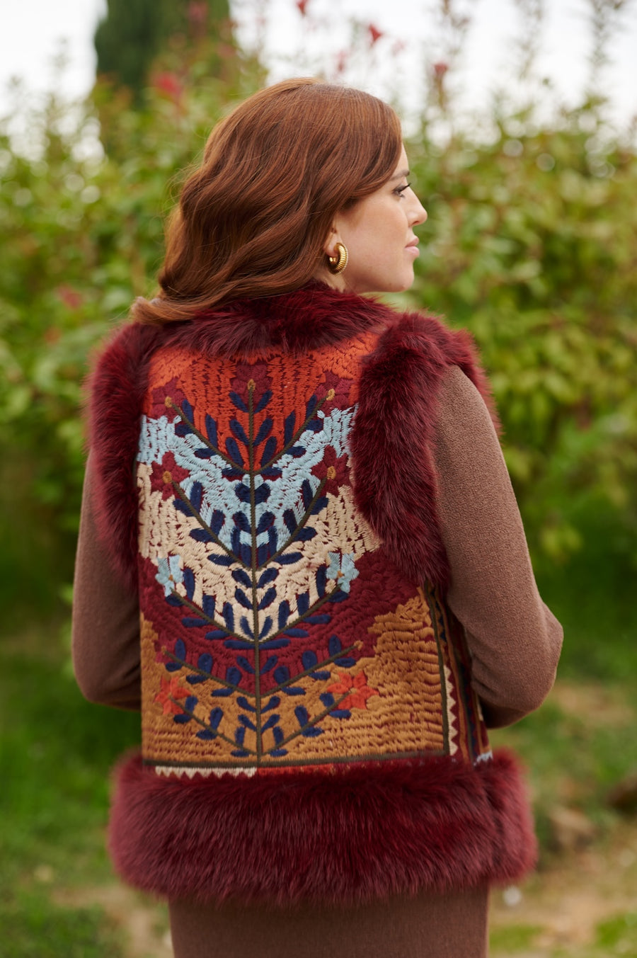 Chaleco Boho Bordado en 4 colores