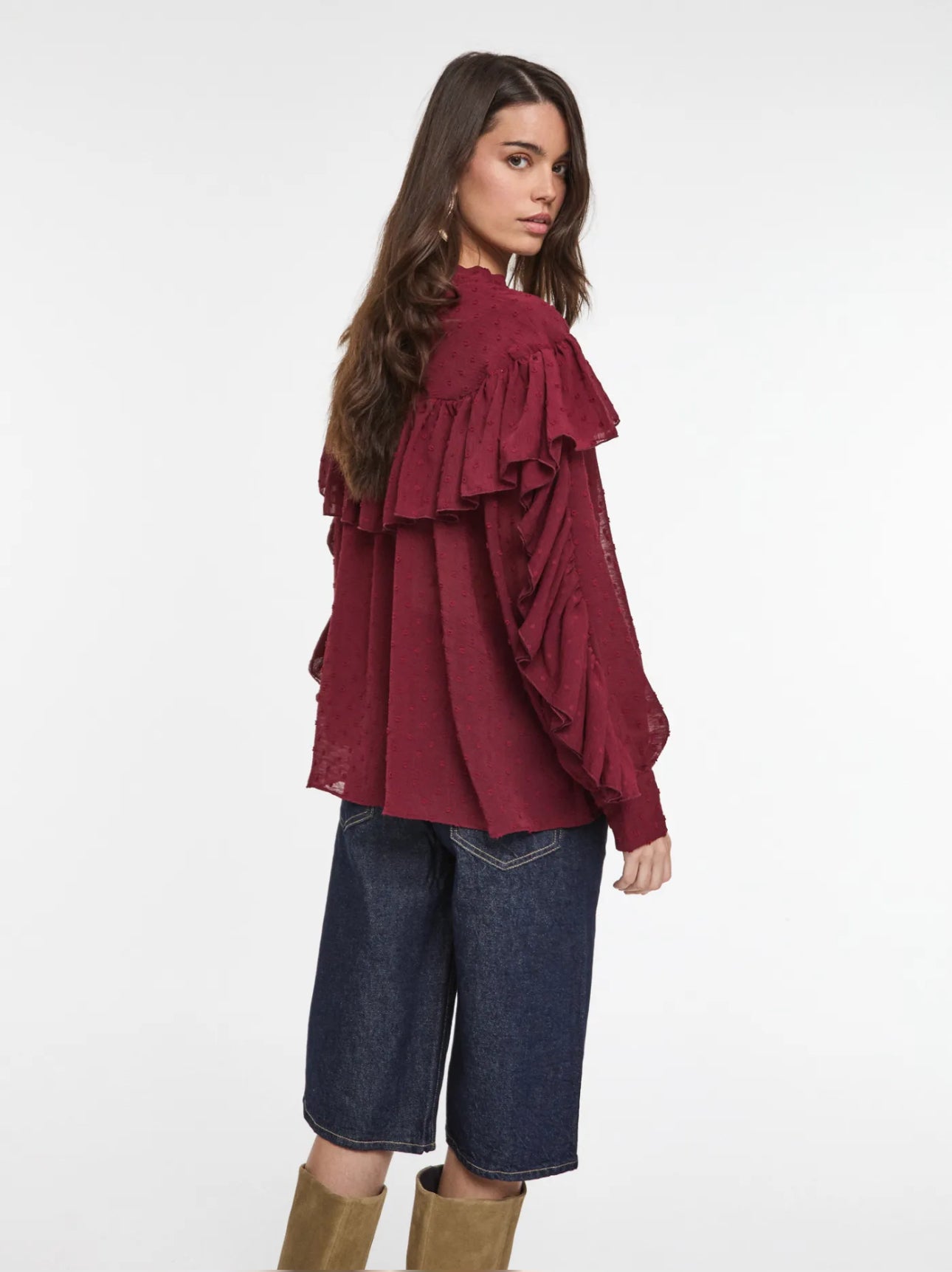 Blusa Lazo Topy Beig