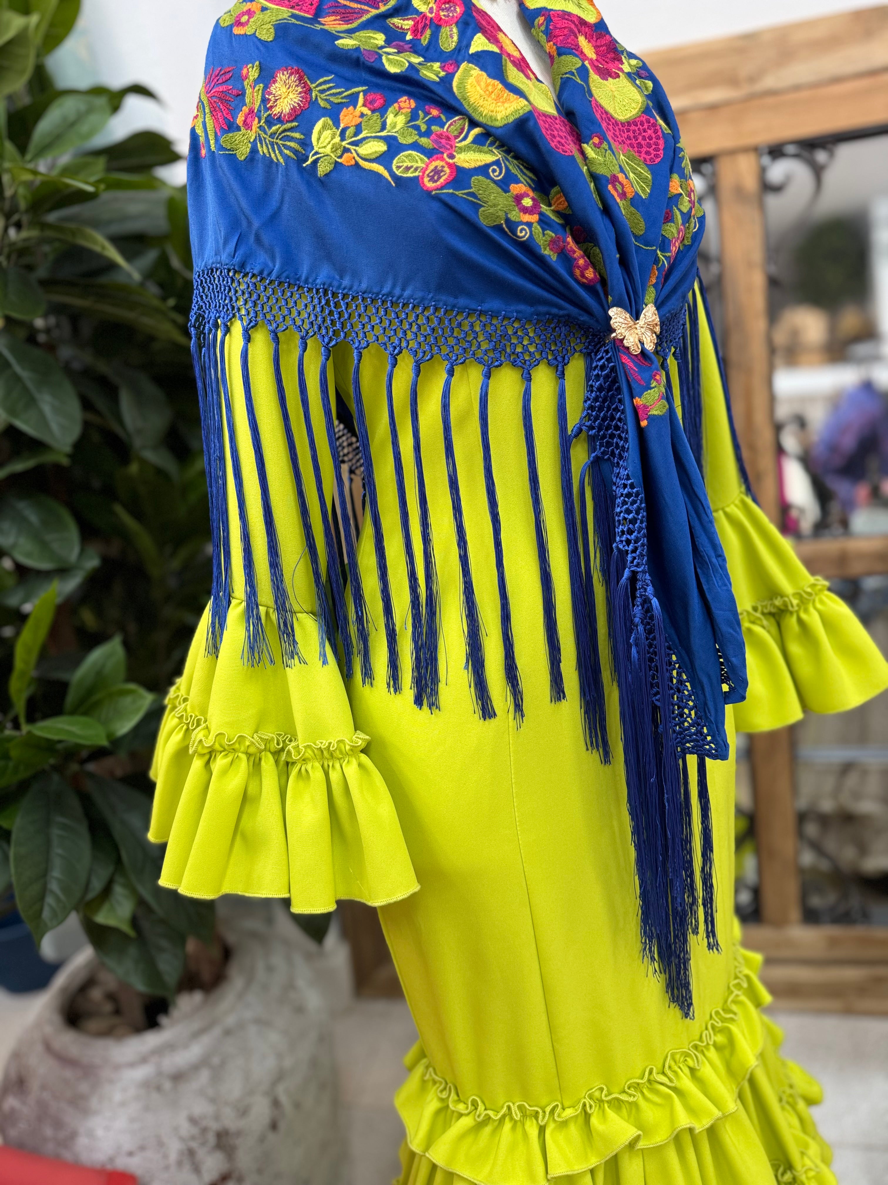 Traje Flamenca Granada Lima T.36