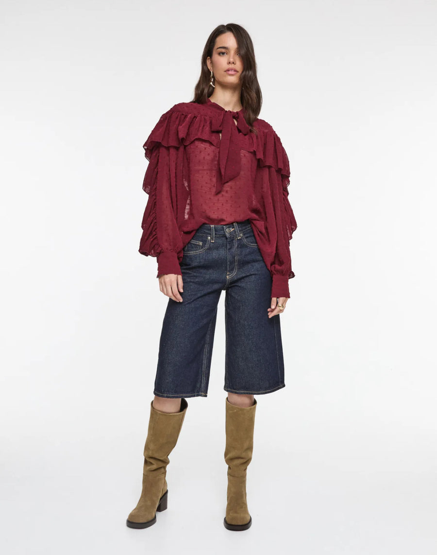 Blusa Lazo Topy Beig