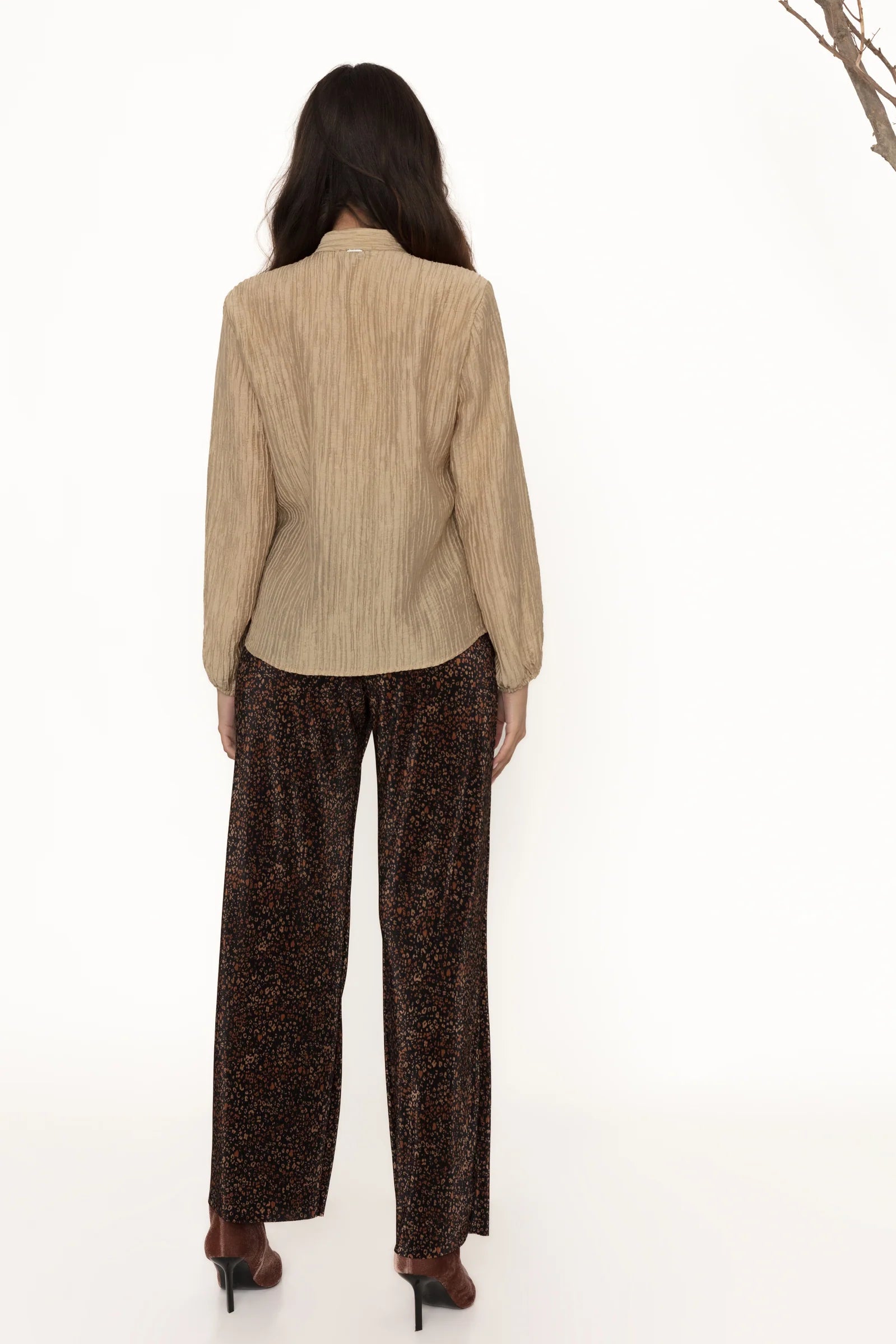Blusa Efecto Plisado