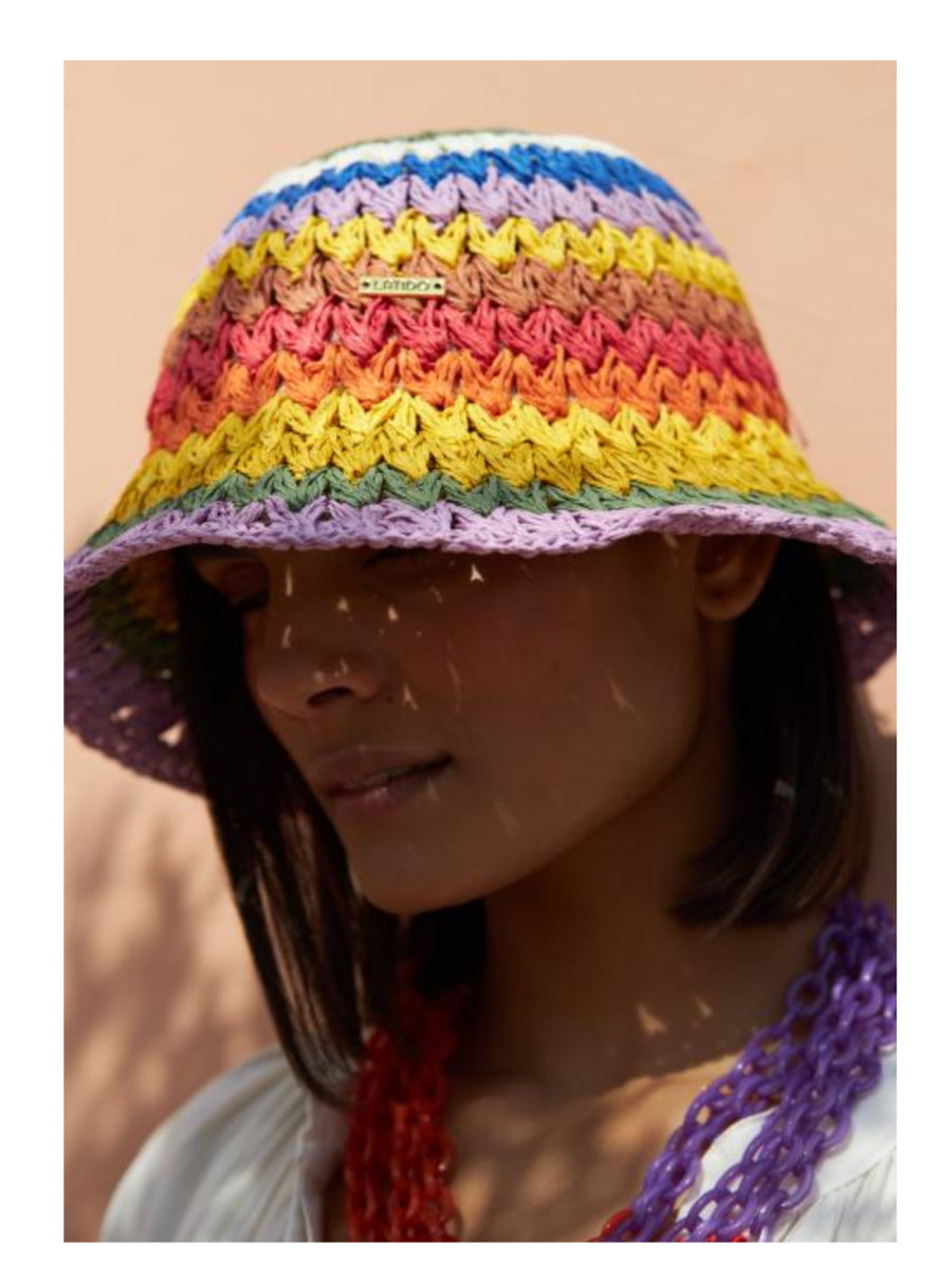 Gorro Rafía Colores