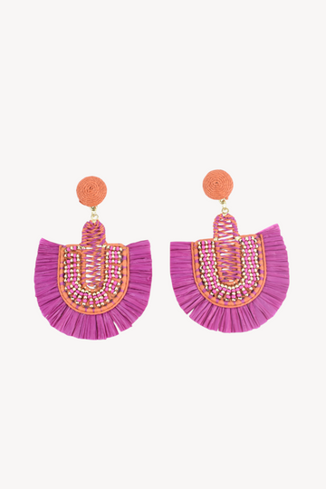 Pendientes Rafia Latido