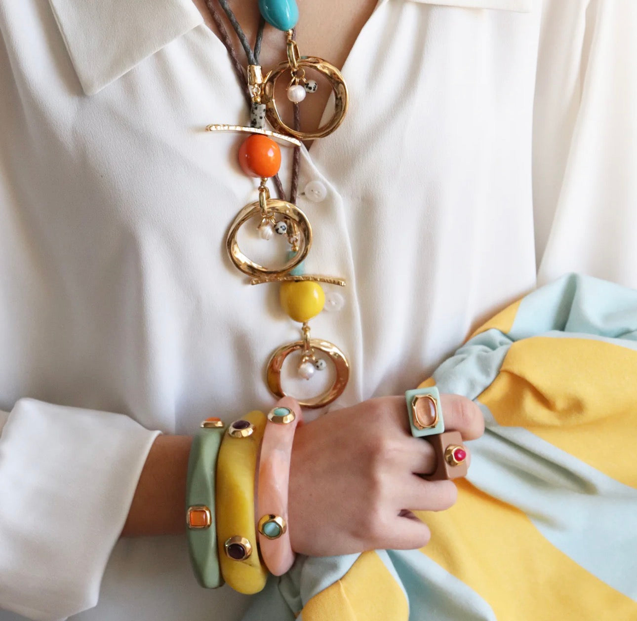 Pulseras Mármol Saira Émolo