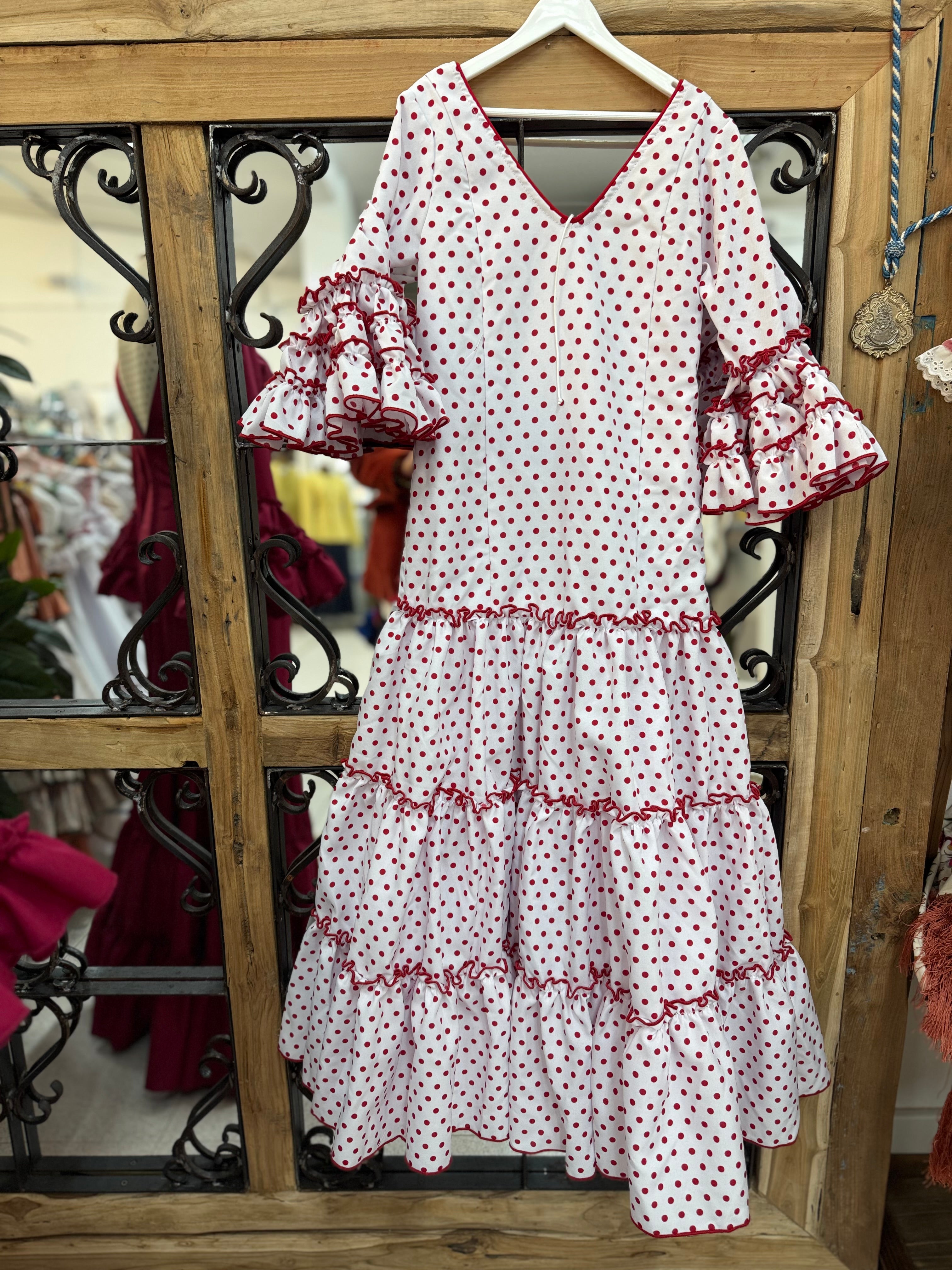 Traje Flamenca Niña Canastero T.10