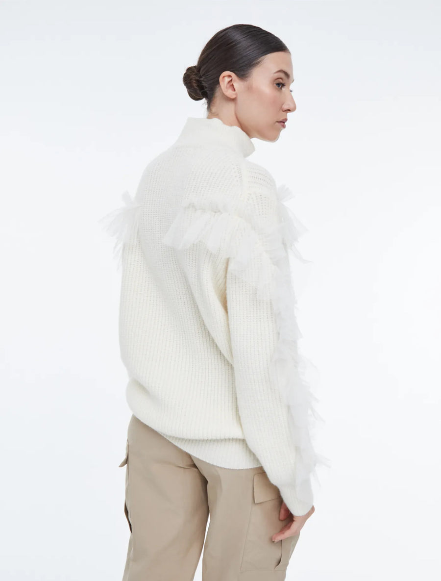 Chaqueta Punto Tull Beig