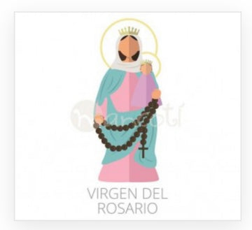 Virgen del Rosario Gargantilla