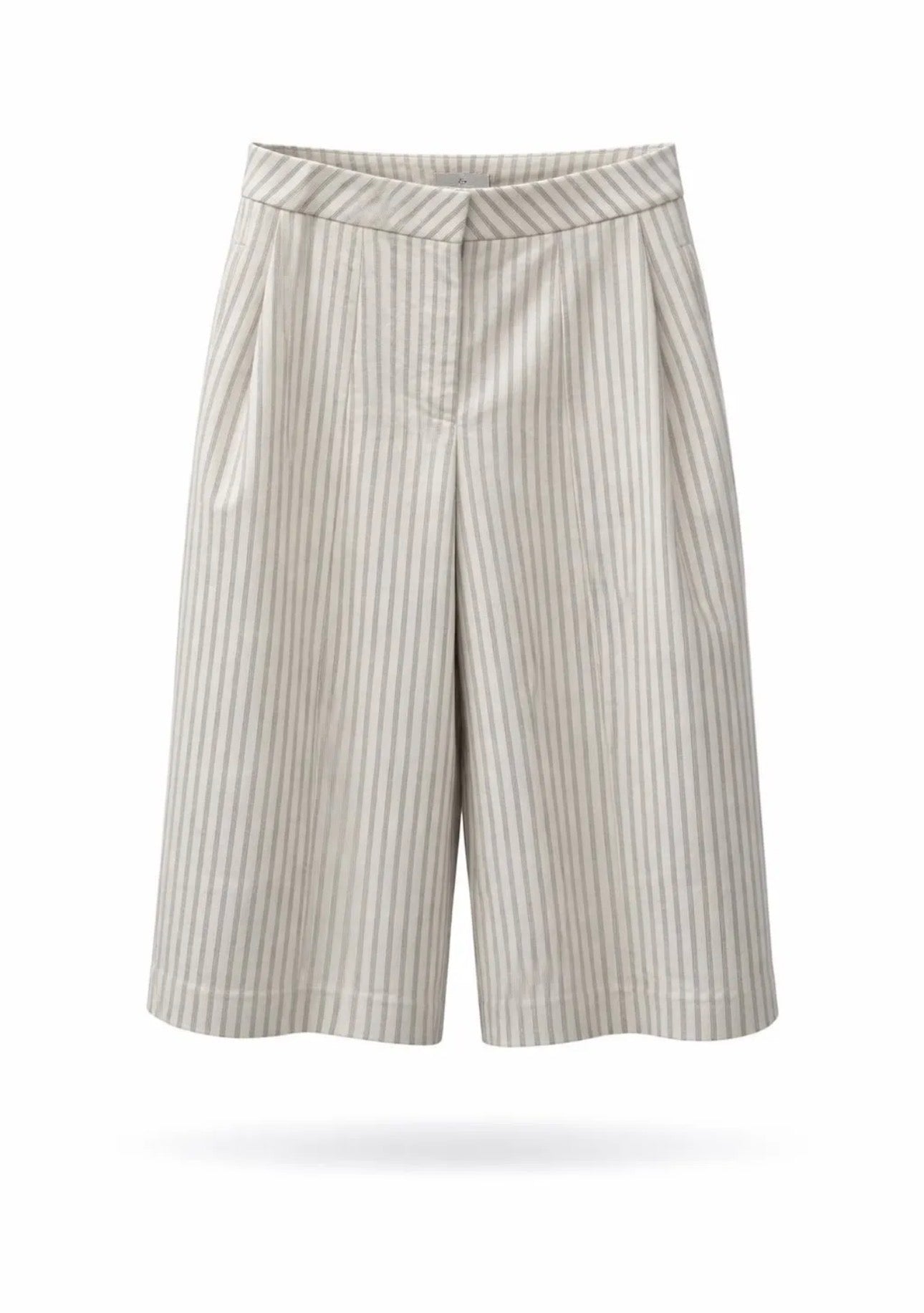 Bermudas Rayas Blanc
