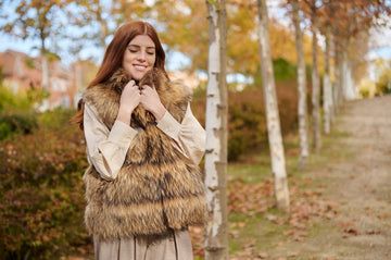 Chaleco Piel Natural Ball