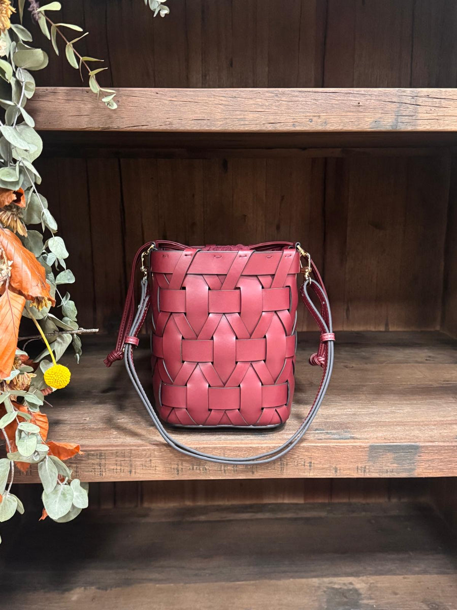 Bolso Piel Trenzada Rozas