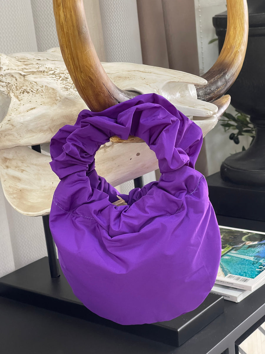 Bolso Bambú Morado