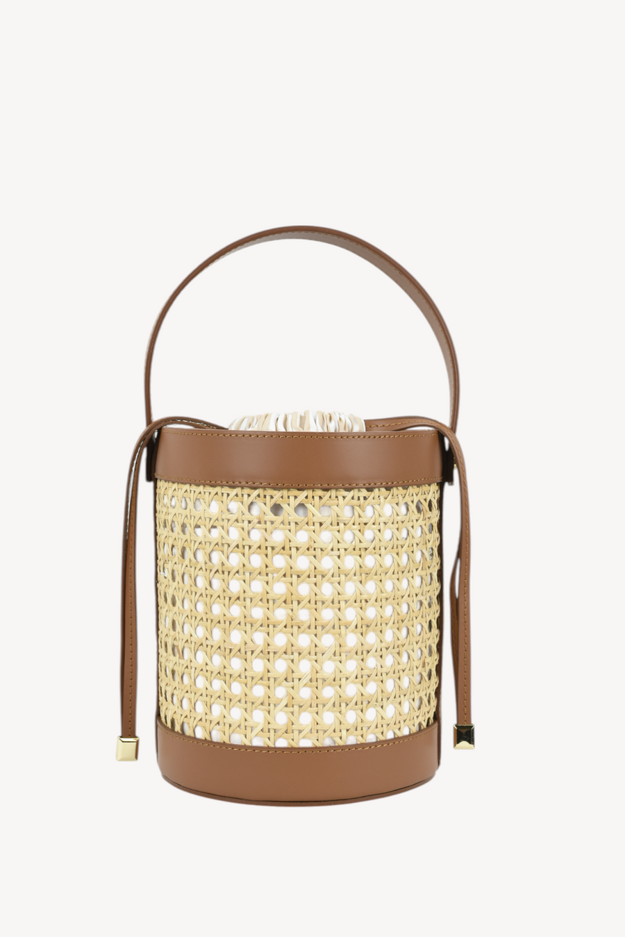 Bolso Piel Ratan Bombín