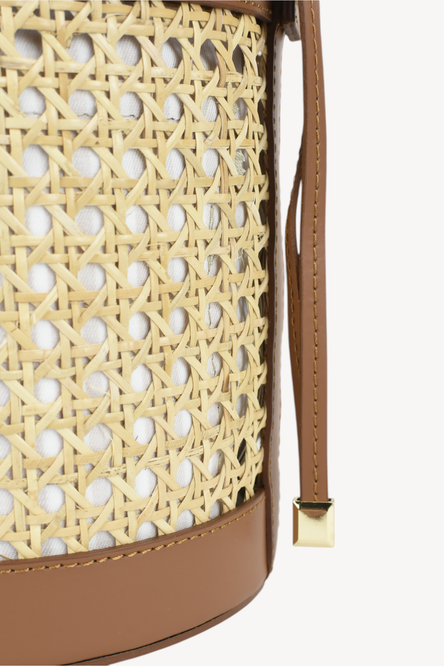 Bolso Piel Ratan Bombín