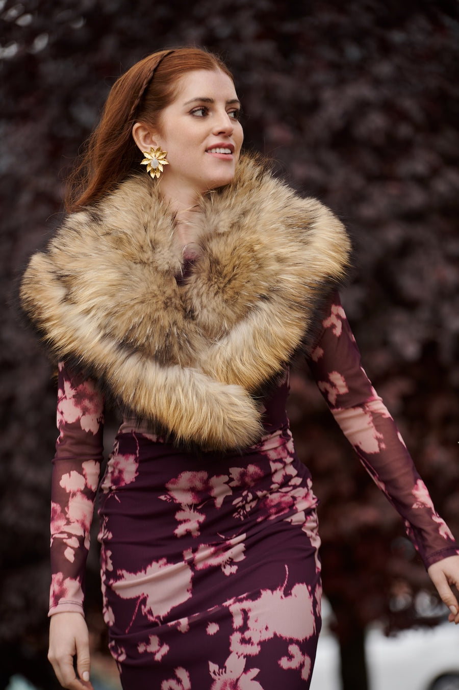 Cuello Piel Natural Pico